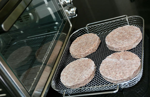 frozen burgers