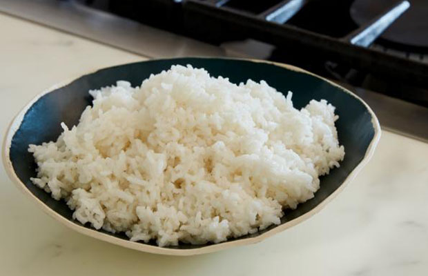 Keep Rice from Boiling Over